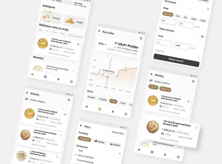 Goldpare – app for investors